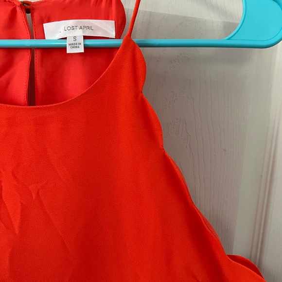 Gorgeous orange mini dress - Picture 2 of 4